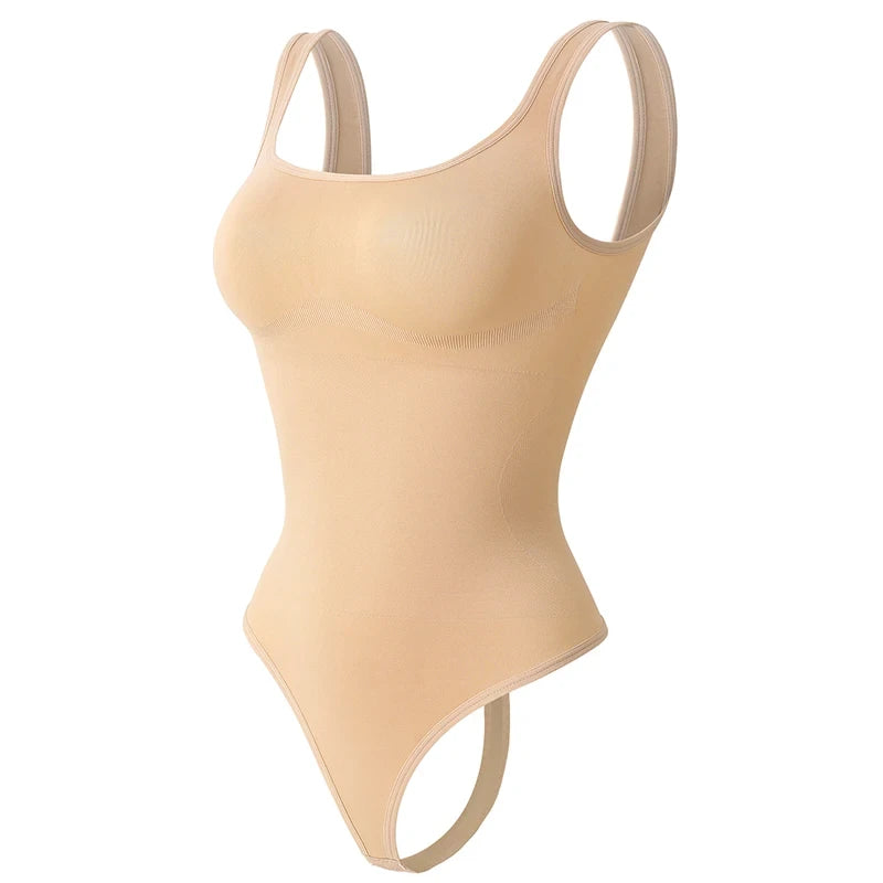 Tummy Control Thong Bodysuit