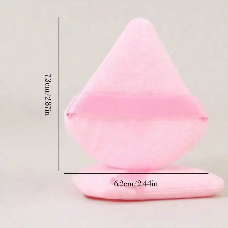 Triangle Velvet Powder Puff