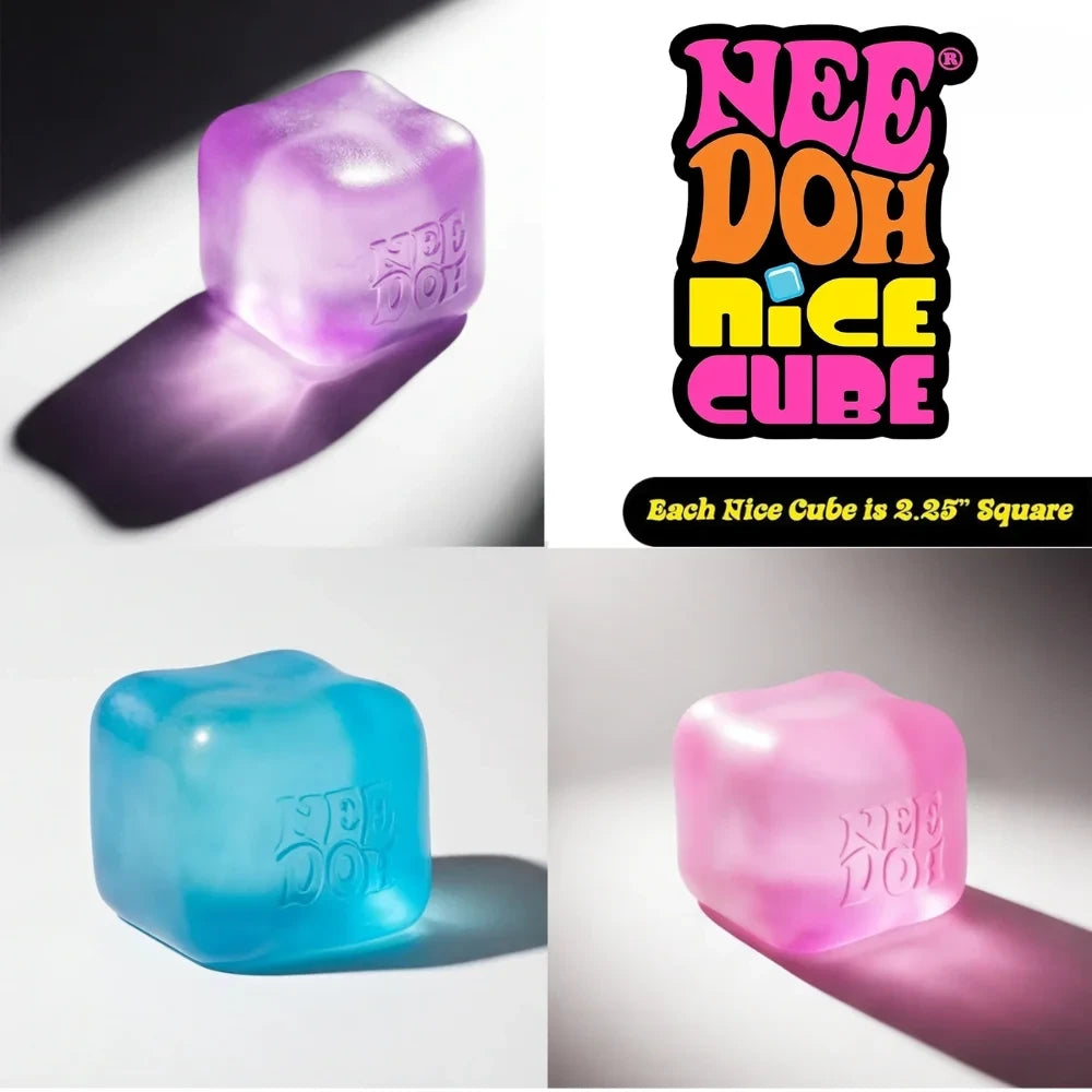 Jellyfish Cube Squish Toy