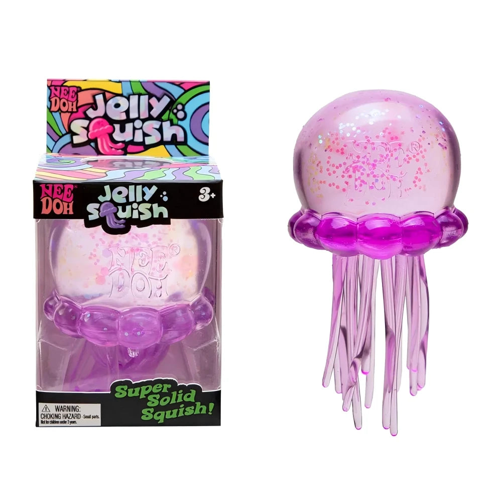 Jellyfish Cube Squish Toy