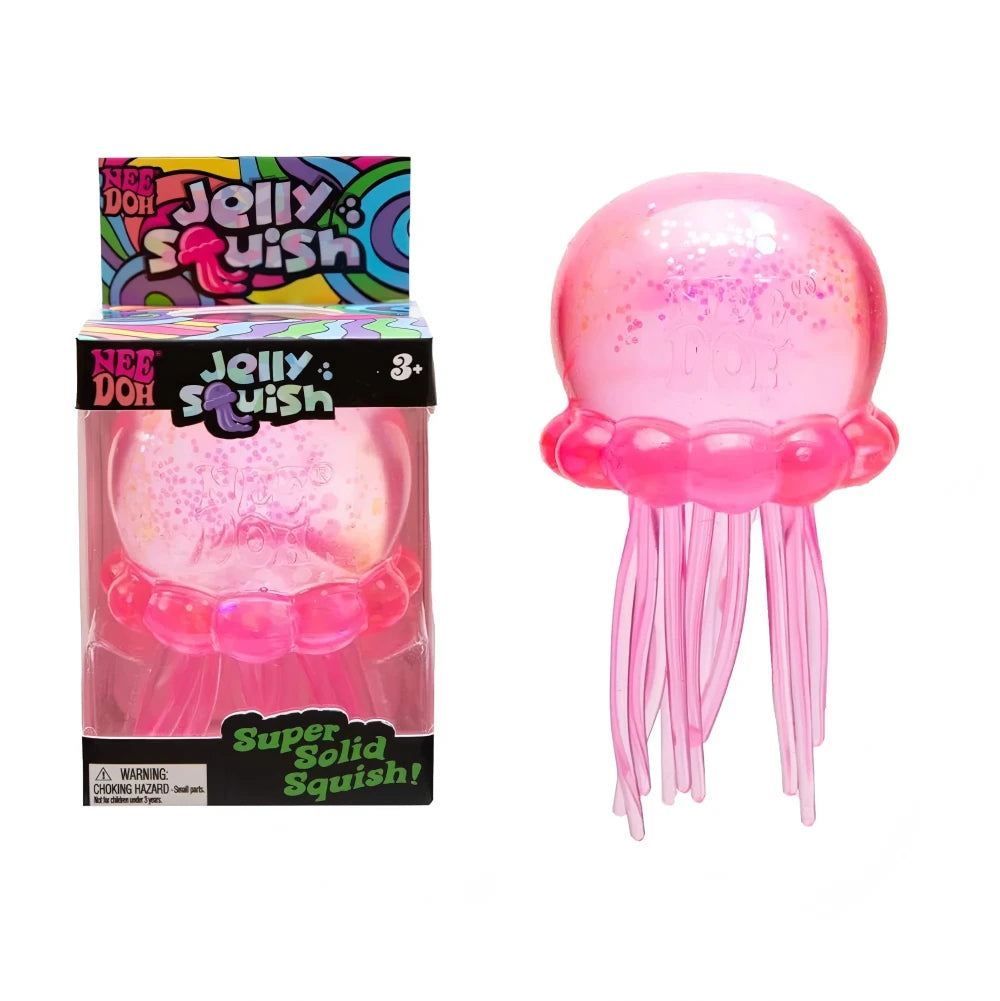Jellyfish Cube Squish Toy