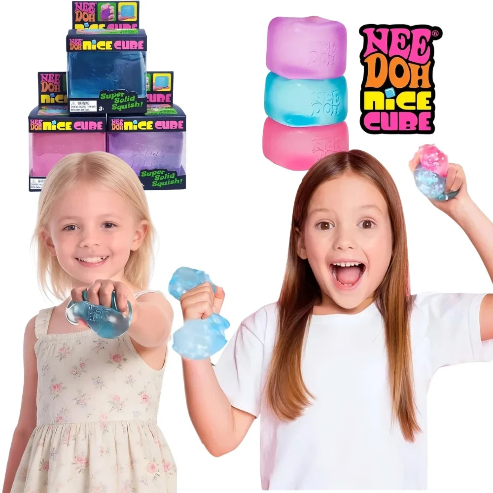 Jellyfish Cube Squish Toy