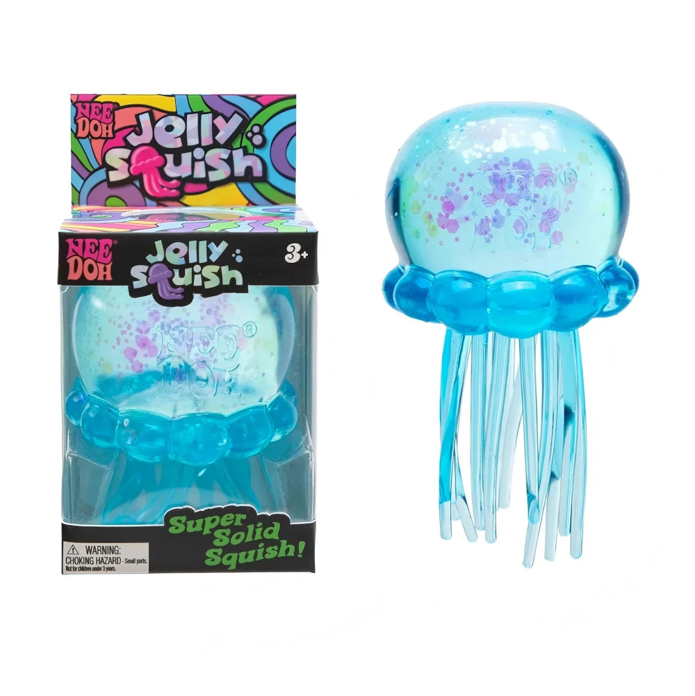 Jellyfish Cube Squish Toy