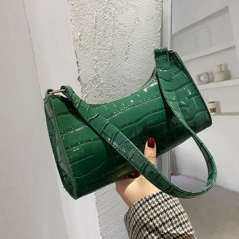 Retro Alligator Handbag