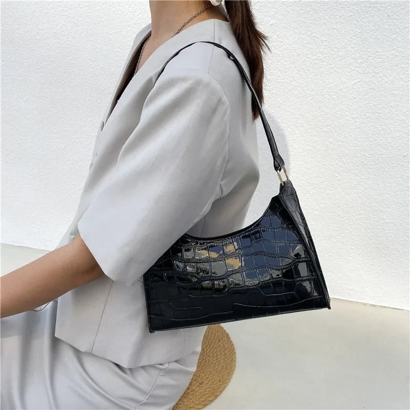 Retro Alligator Handbag